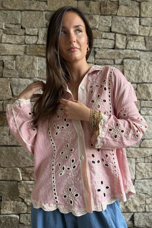 Sienna Shirt Pink